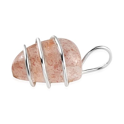 Artisan Crafted Tanzanian Natronite Pendant in Sterling Silver 10.25 ctw