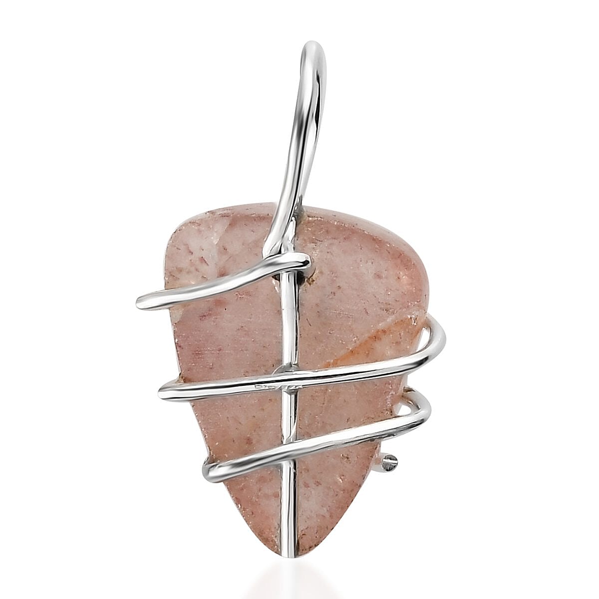 Artisan Crafted Tanzanian Natronite Pendant in Sterling Silver 10.25 ctw image number 4