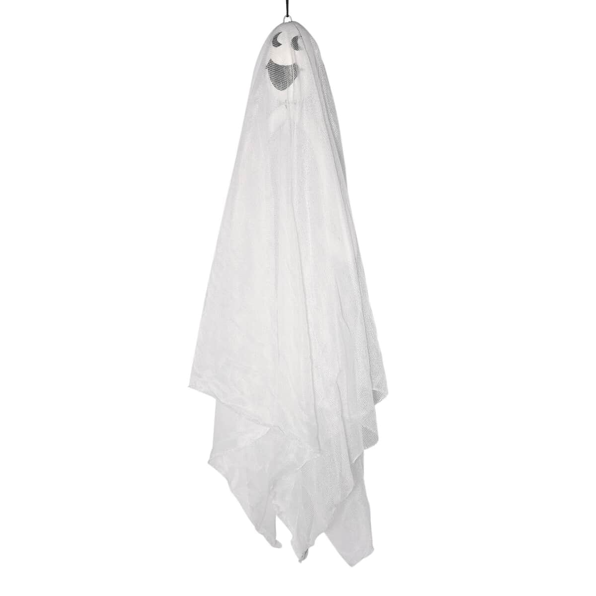 Halloween- Ghost Hanging Decor Faces -Smiling Face image number 0