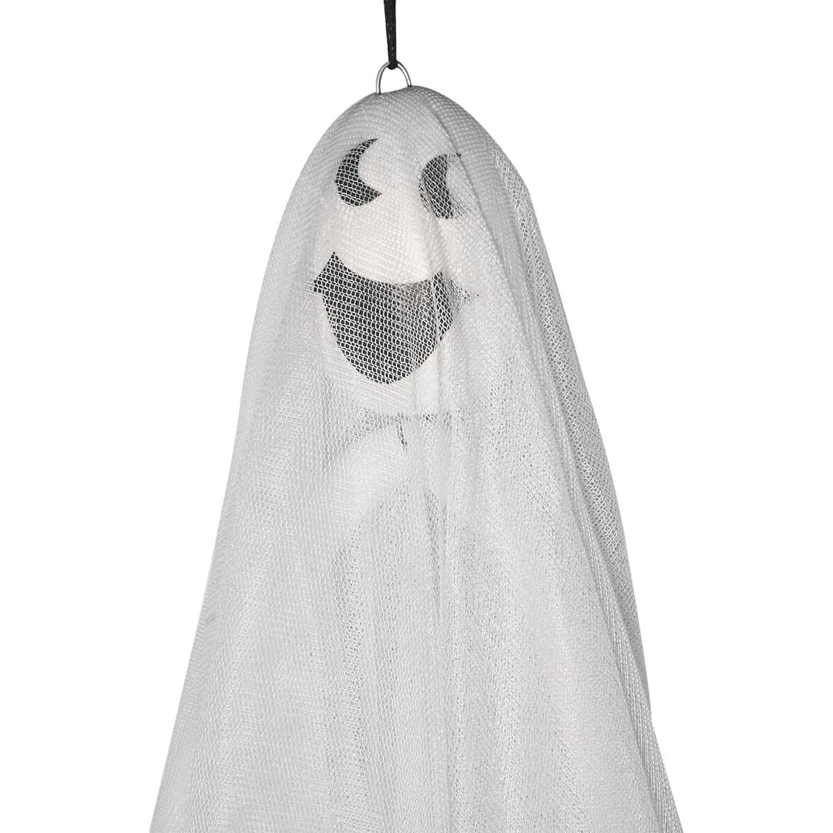 Halloween- Ghost Hanging Decor Faces -Smiling Face image number 3