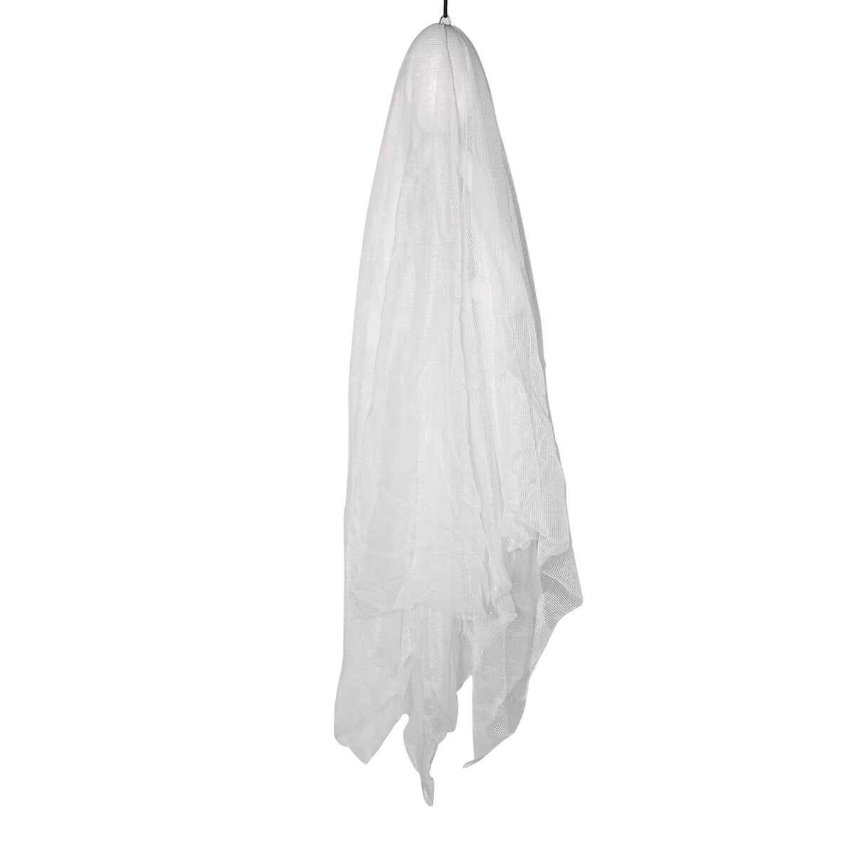 Halloween- Ghost Hanging Decor Faces -Smiling Face image number 4