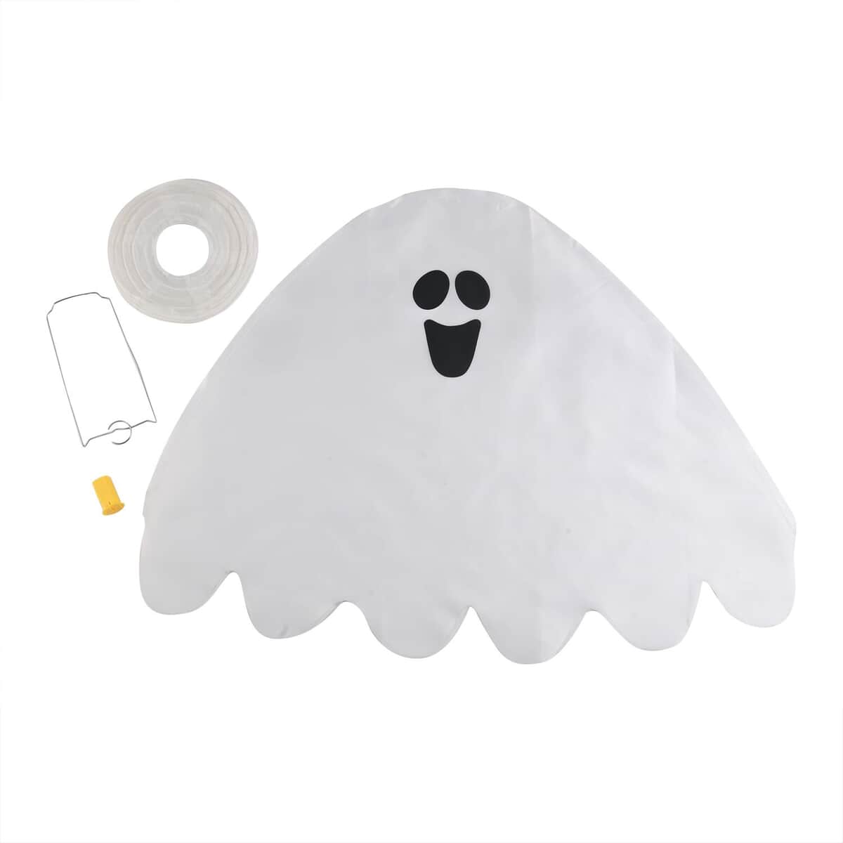 Halloween- 18 Inches Colorchange Light-up Hanging Paper Lantern Ghost image number 5