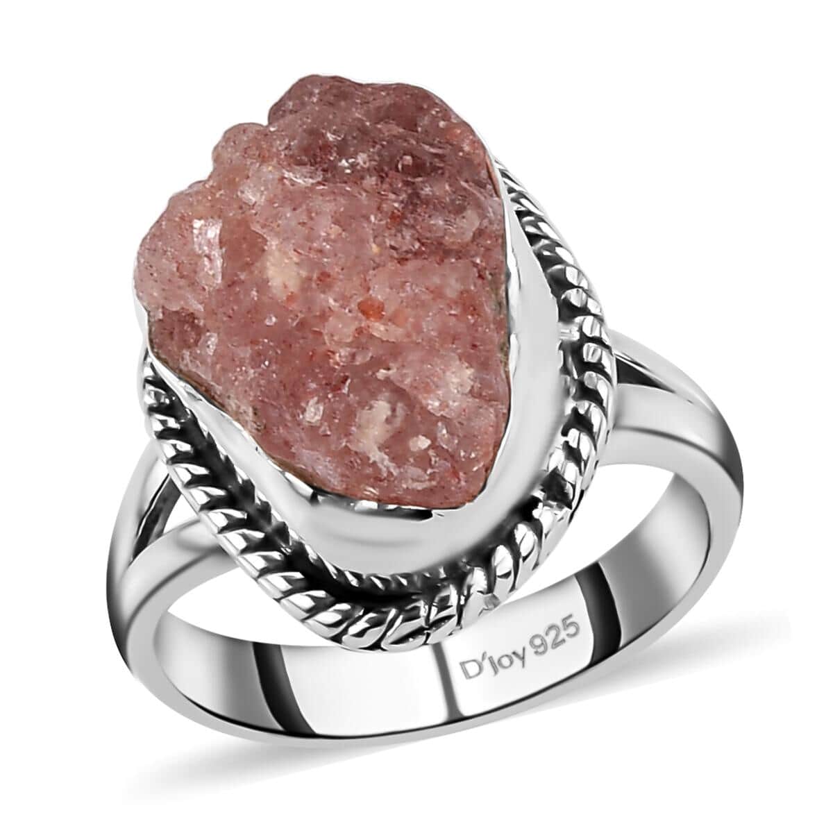 Artisan Crafted Natural Tanzanian Natronite Ring in Sterling Silver (Size 10.0) 7.30 ctw image number 0