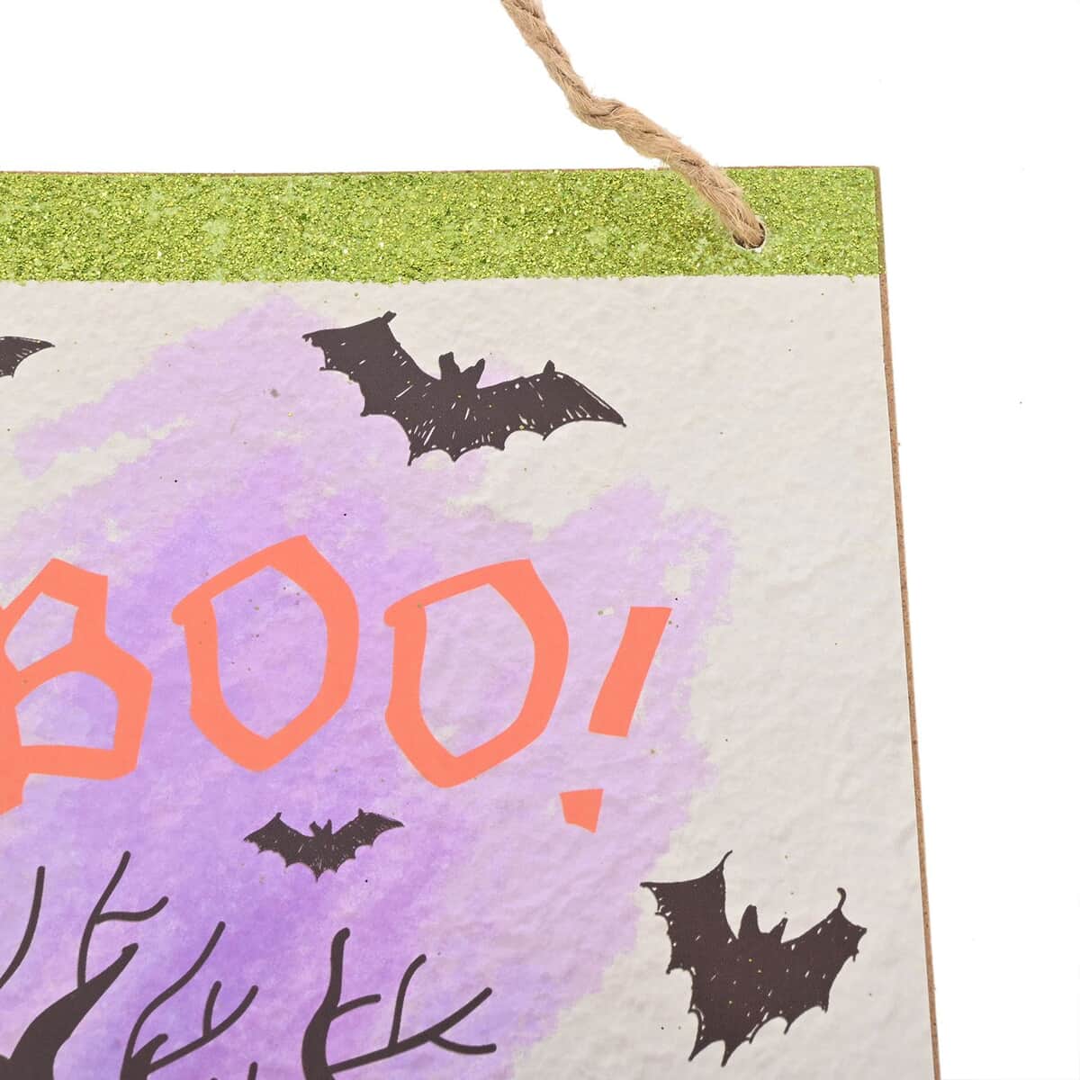 Halloween- Boo Ghost Vertical Wall Plaque image number 5
