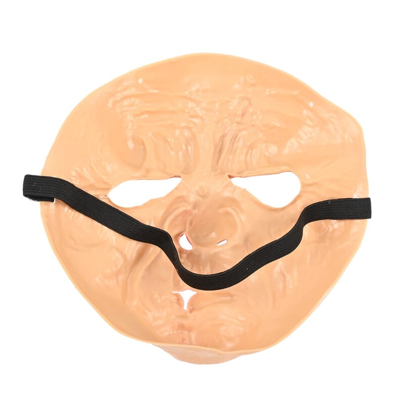 Halloween- Scary Rubber Scar Face Mask w/ Tie on Cord , Halloween Mask , Horror Mask , Scary Halloween Mask