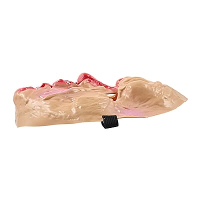 Halloween- Scary Rubber Scar Face Mask w/ Tie on Cord , Halloween Mask , Horror Mask , Scary Halloween Mask