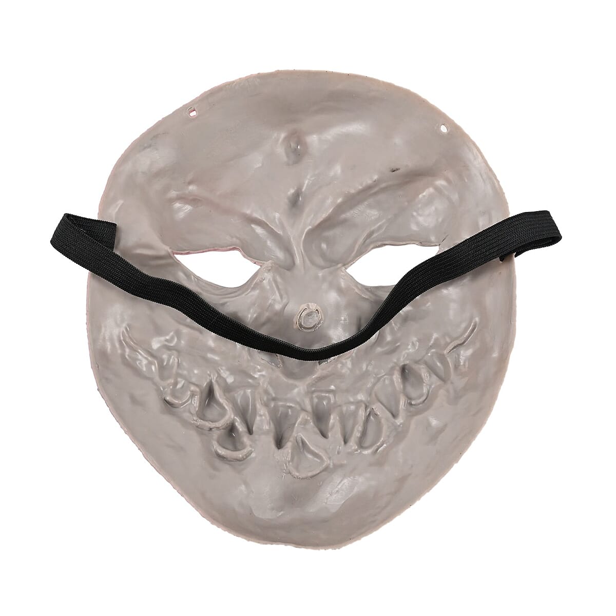 Halloween- Scary Rubber Joker Mask w/ Tie on Cord , Halloween Mask , Horror Mask , Scary Halloween Mask image number 3