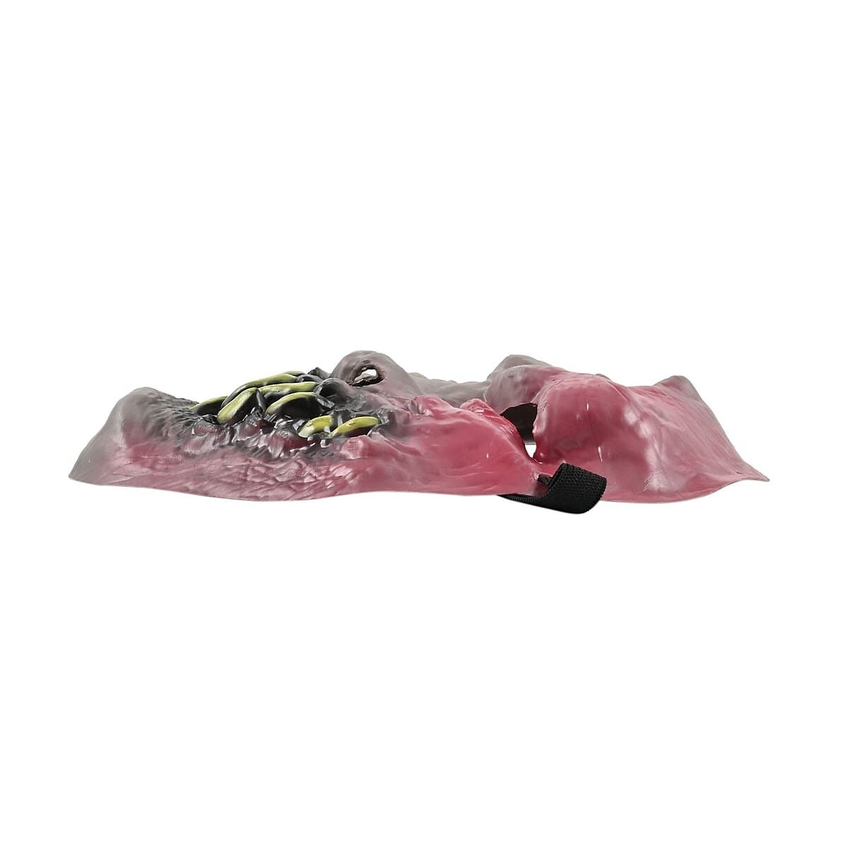 Halloween- Scary Rubber Joker Mask w/ Tie on Cord , Halloween Mask , Horror Mask , Scary Halloween Mask image number 5