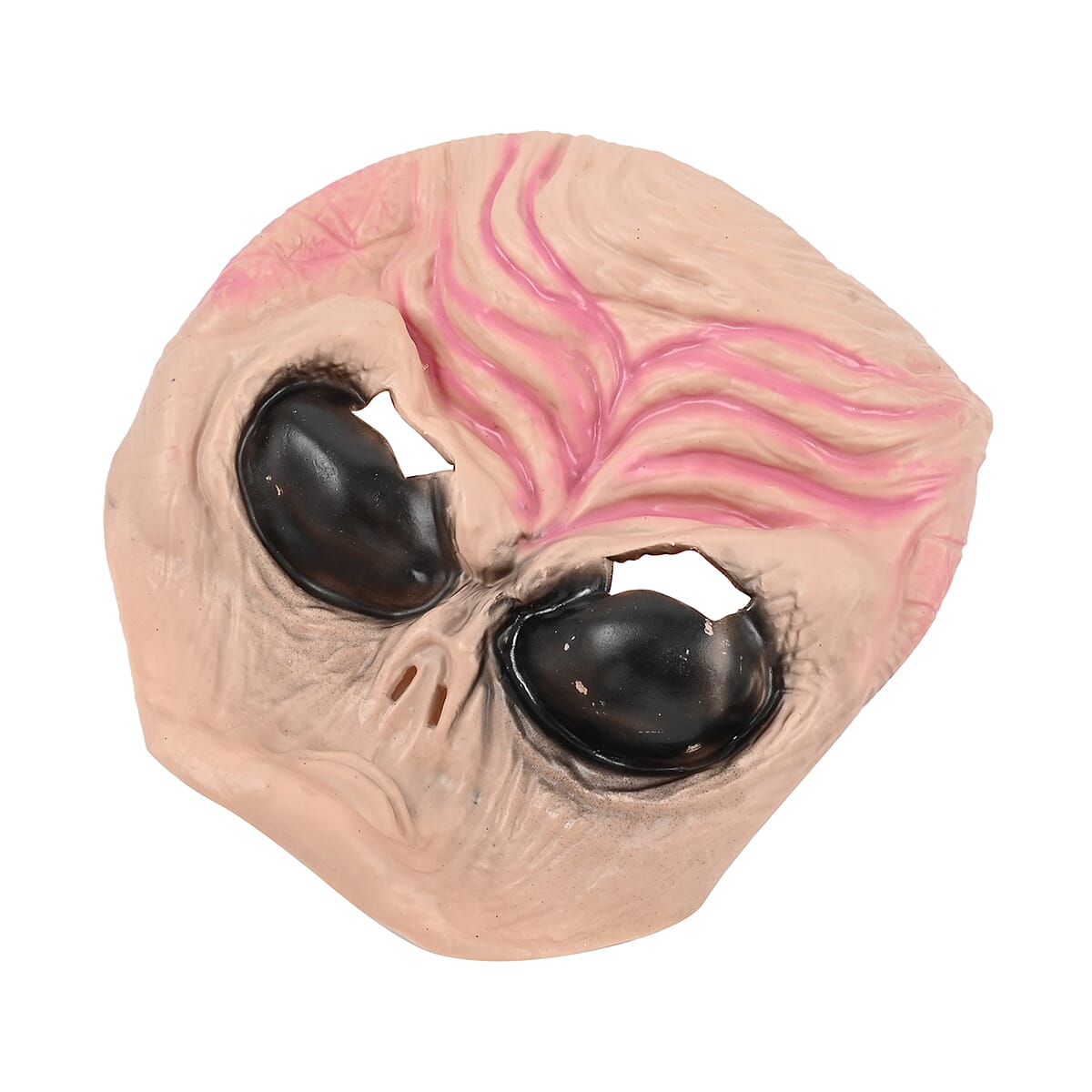 Halloween- Scary Rubber Alien Mask w/ Tie on Cord | Halloween Mask | Horror Mask | Scary Halloween Mask image number 6