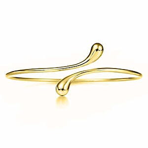 Goldtone Bracelet Bangle Bracelet (7.00 In) 9.20 g