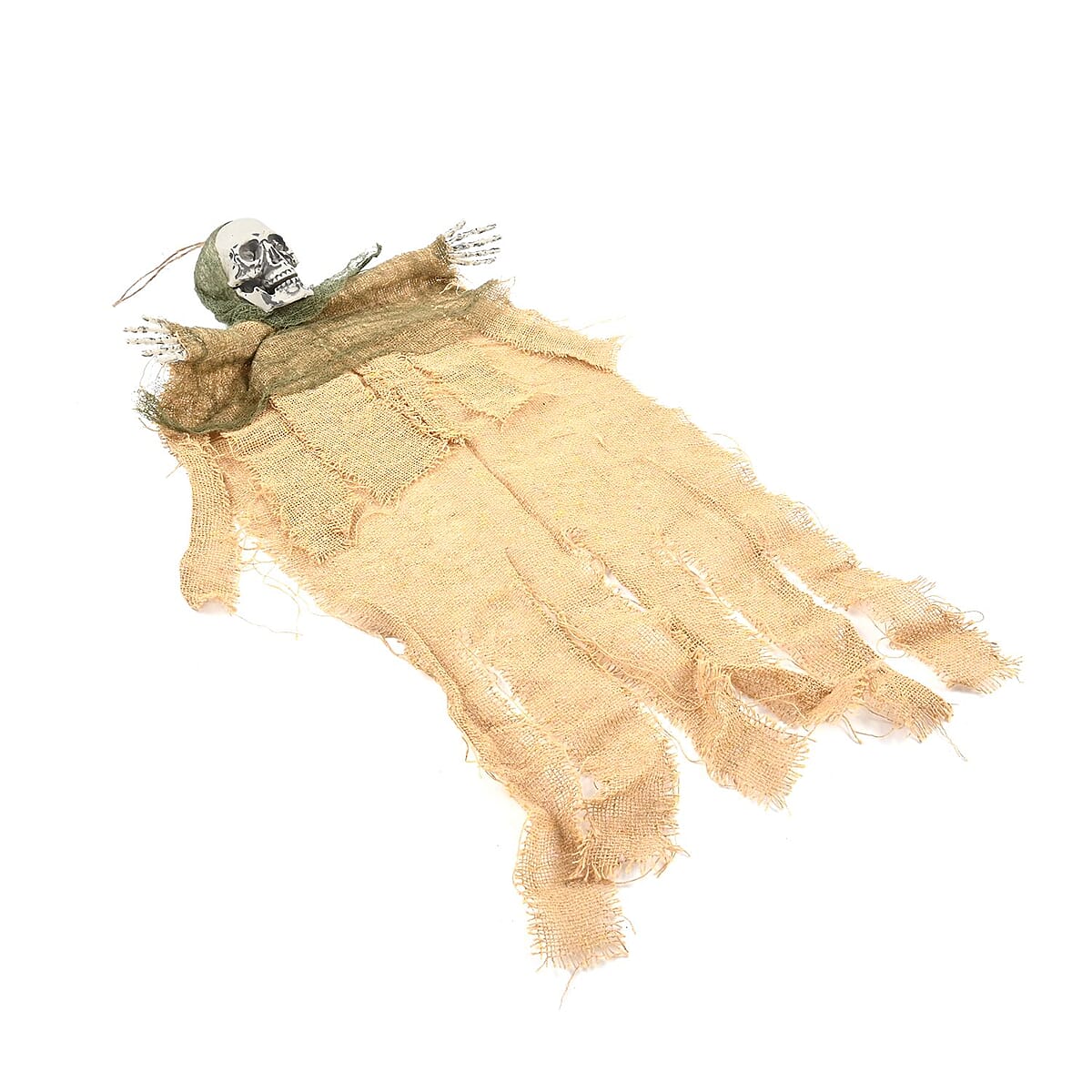 Halloween- 18 Inches Camel Shrouded Skull Hanging Decor image number 5