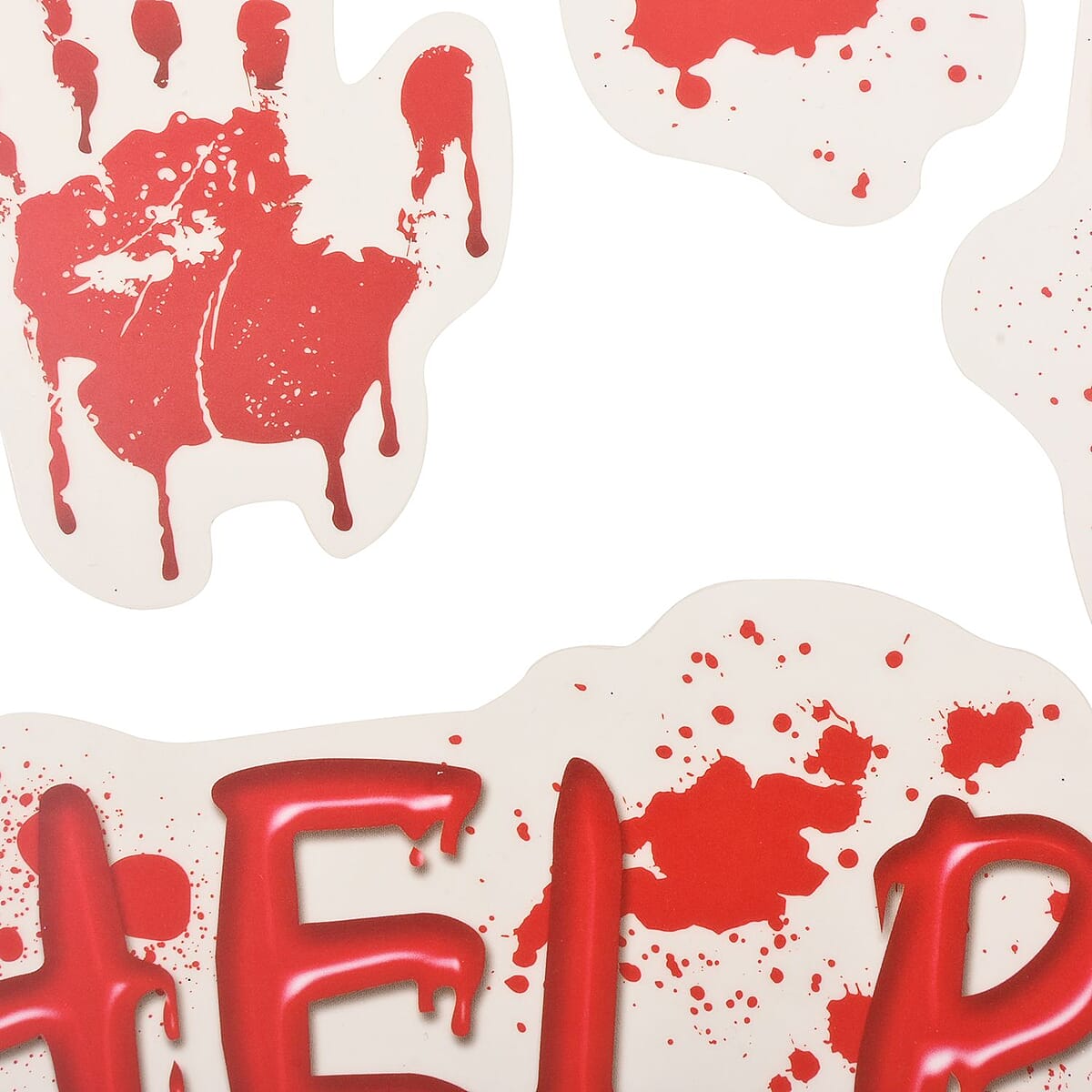 Halloween Horror Haunted House Blood Splatter Window Cling , Custom Window Clings , Static Cling Stickers image number 2