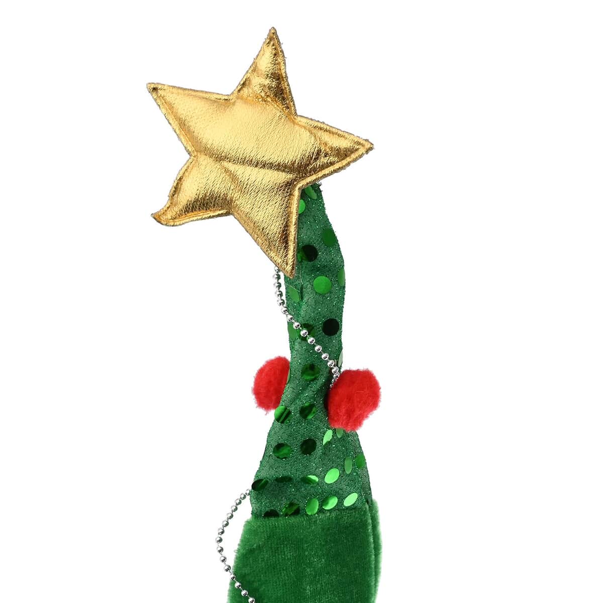 Christmas Plush Tree Hat (25-33 Inches) | Decorative Festive Hat | Xmas Hat | Christmas Cap image number 1