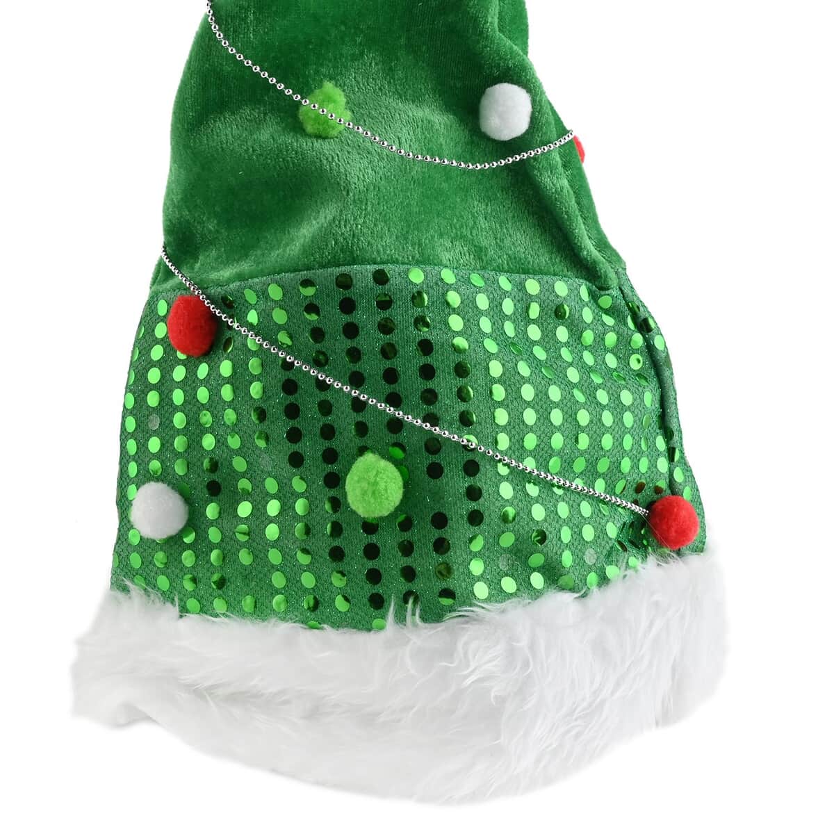 Christmas Plush Tree Hat (25-33 Inches) | Decorative Festive Hat | Xmas Hat | Christmas Cap image number 2