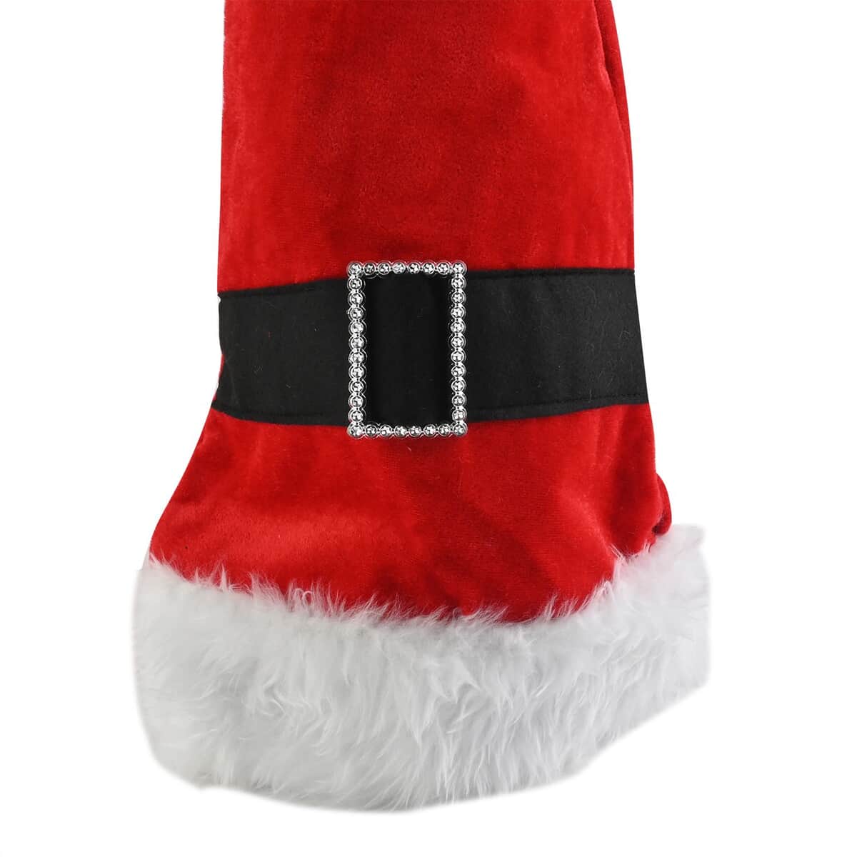 Christmas Plush Santa Hat (25-33 Inches) | Decorative Festive Hat | Xmas Hat | Christmas Cap image number 2