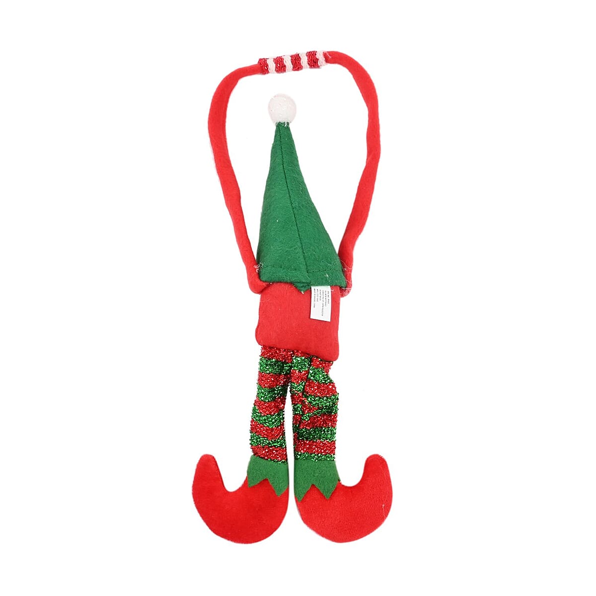 Christmas gnome 16 Inches&nbsp;Door Hanger (Green Hat) image number 6