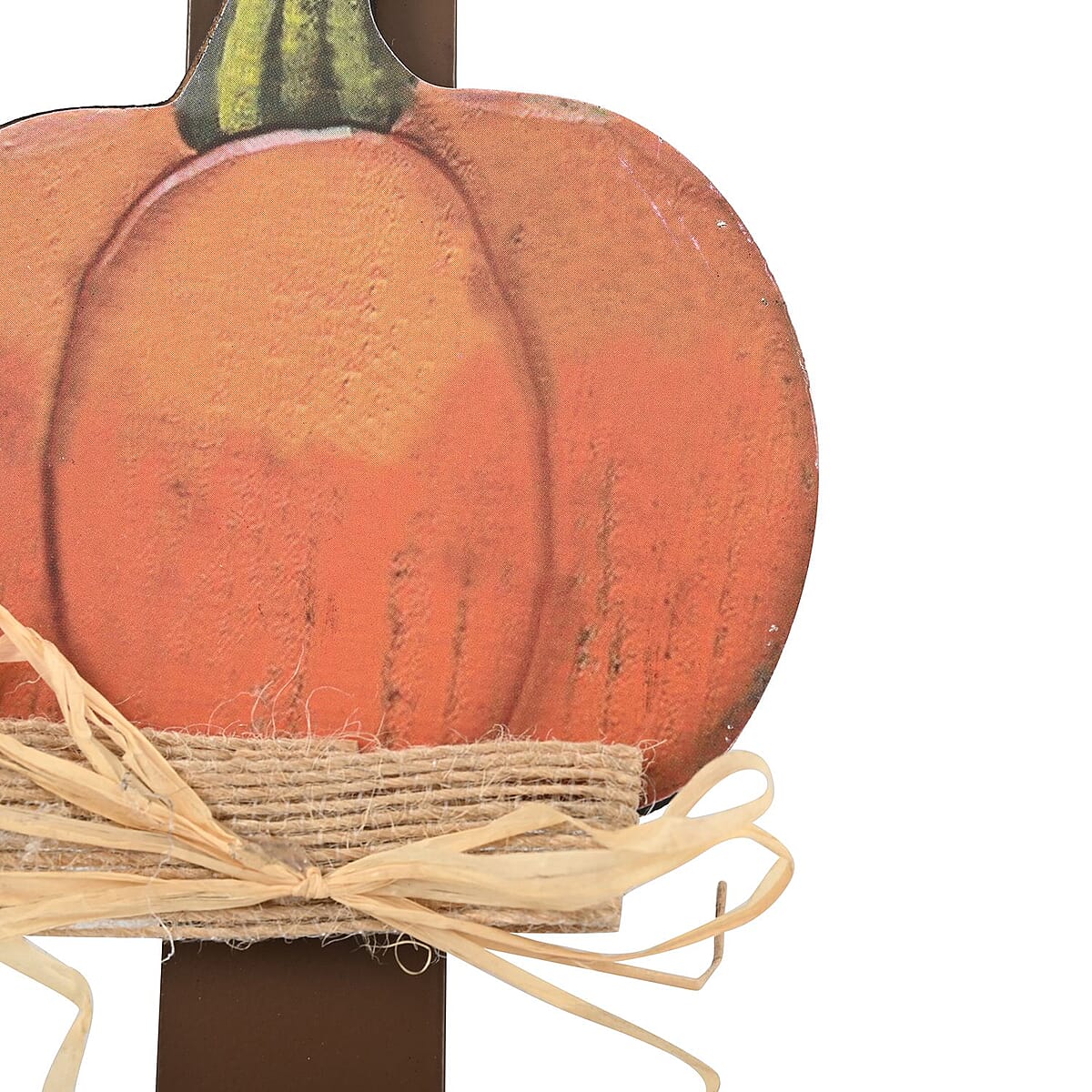 Harvest Pumpkin Metal Wreath Hanger (Fall Decor) | Door Wreath Hanger Holder | Festive D&eacute;cor | Decoration Items image number 4