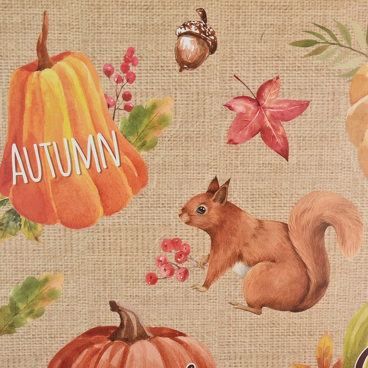 Closeout Pumpkin Harvest Window Cling (Fall Decor) , Custom Window Clings , Static Cling Stickers image number 1