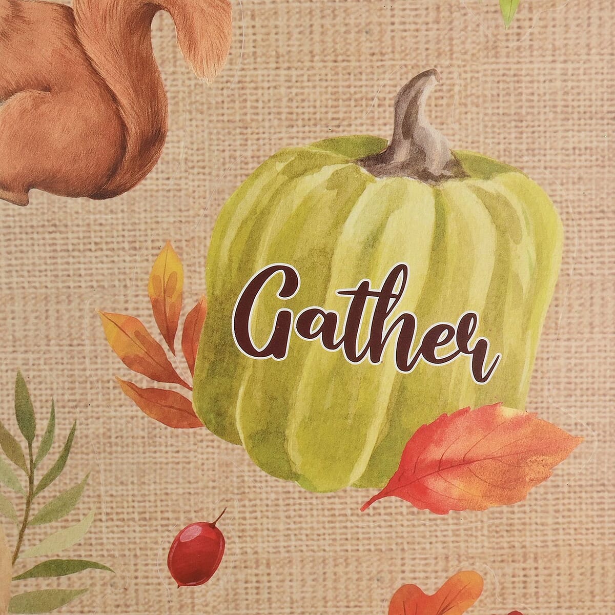 Closeout Pumpkin Harvest Window Cling (Fall Decor) , Custom Window Clings , Static Cling Stickers image number 2