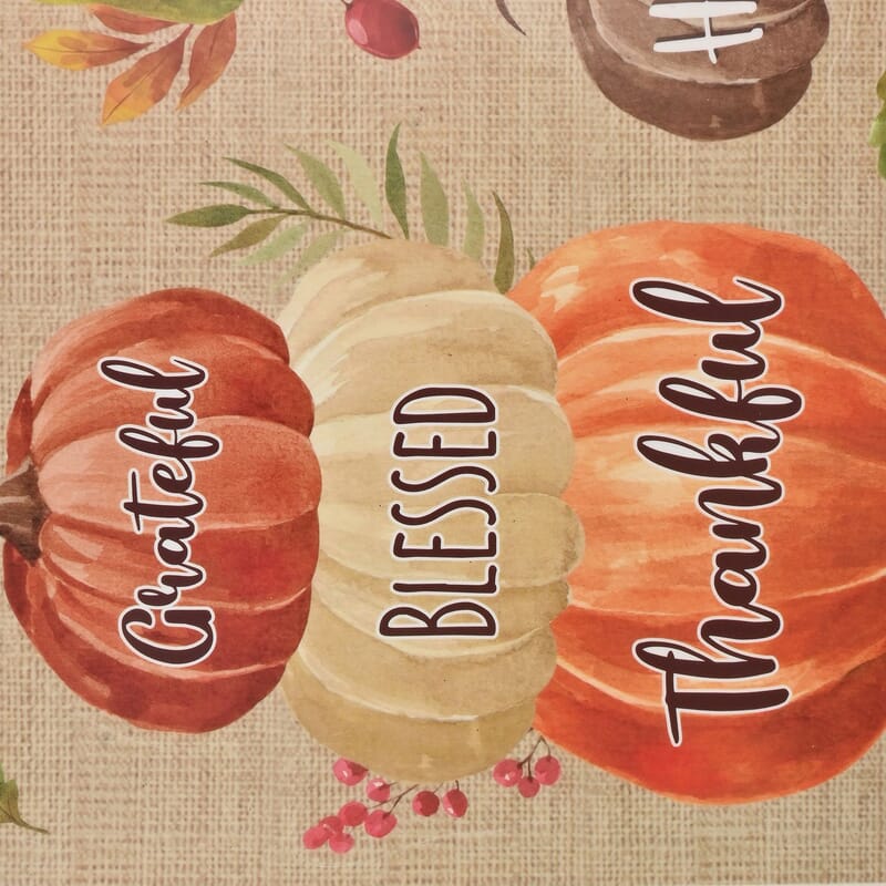 Closeout Pumpkin Harvest Window Cling (Fall Decor) , Custom Window Clings , Static Cling Stickers