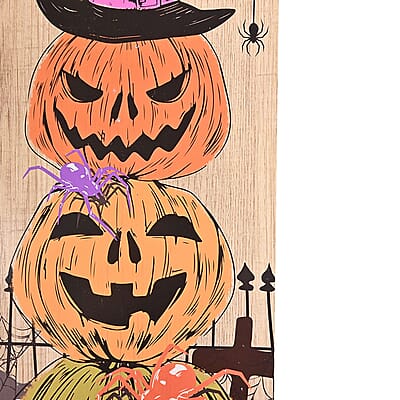 Halloween- Spooky Pumpkin Yard Stake Vertical