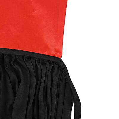 Halloween- Vampire Cape W/satin Red Collar 47 Inches (Adult Size) | Vampire Cape Halloween Costume | Dracula Cape