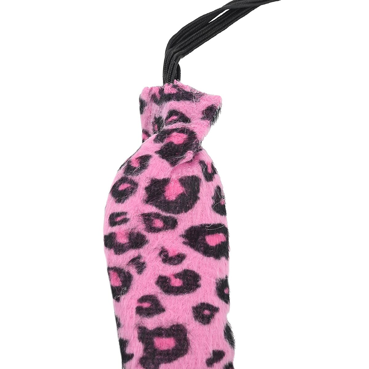 Halloween- Pink Cheetah Costume 3pc Plush set (Includes Ears Headband/bowtie/tail) image number 3