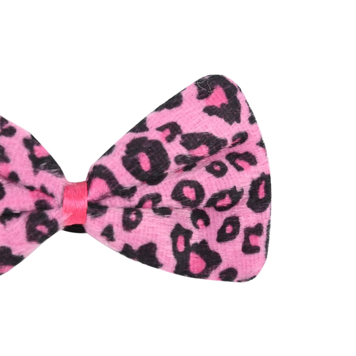 Halloween- Pink Cheetah Costume 3pc Plush set (Includes Ears Headband/bowtie/tail) image number 6