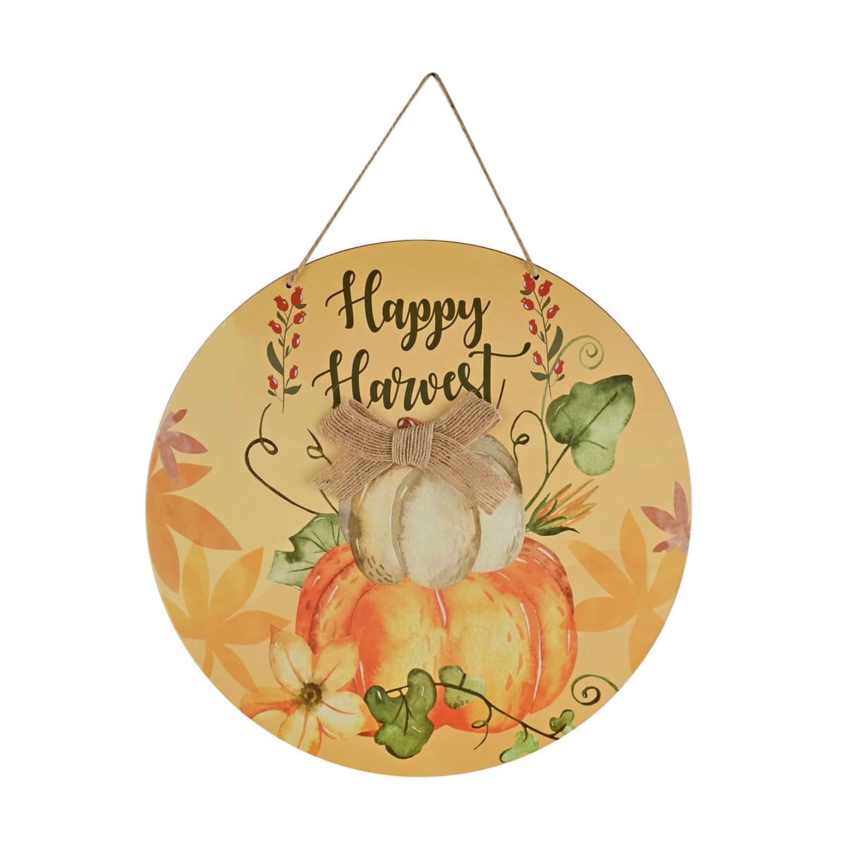 Happy Harvest Wall Plaque (Fall Decor) image number 0