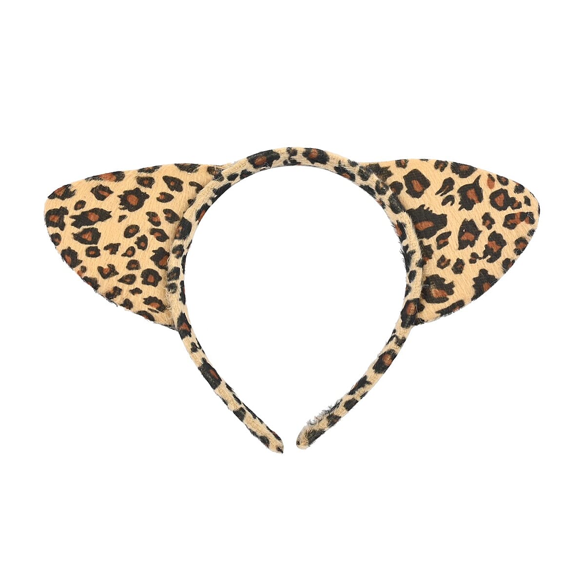 Halloween- Cheetah Costume 3pc Plush set (Includes Ears Headband/bowtie/tail) image number 1