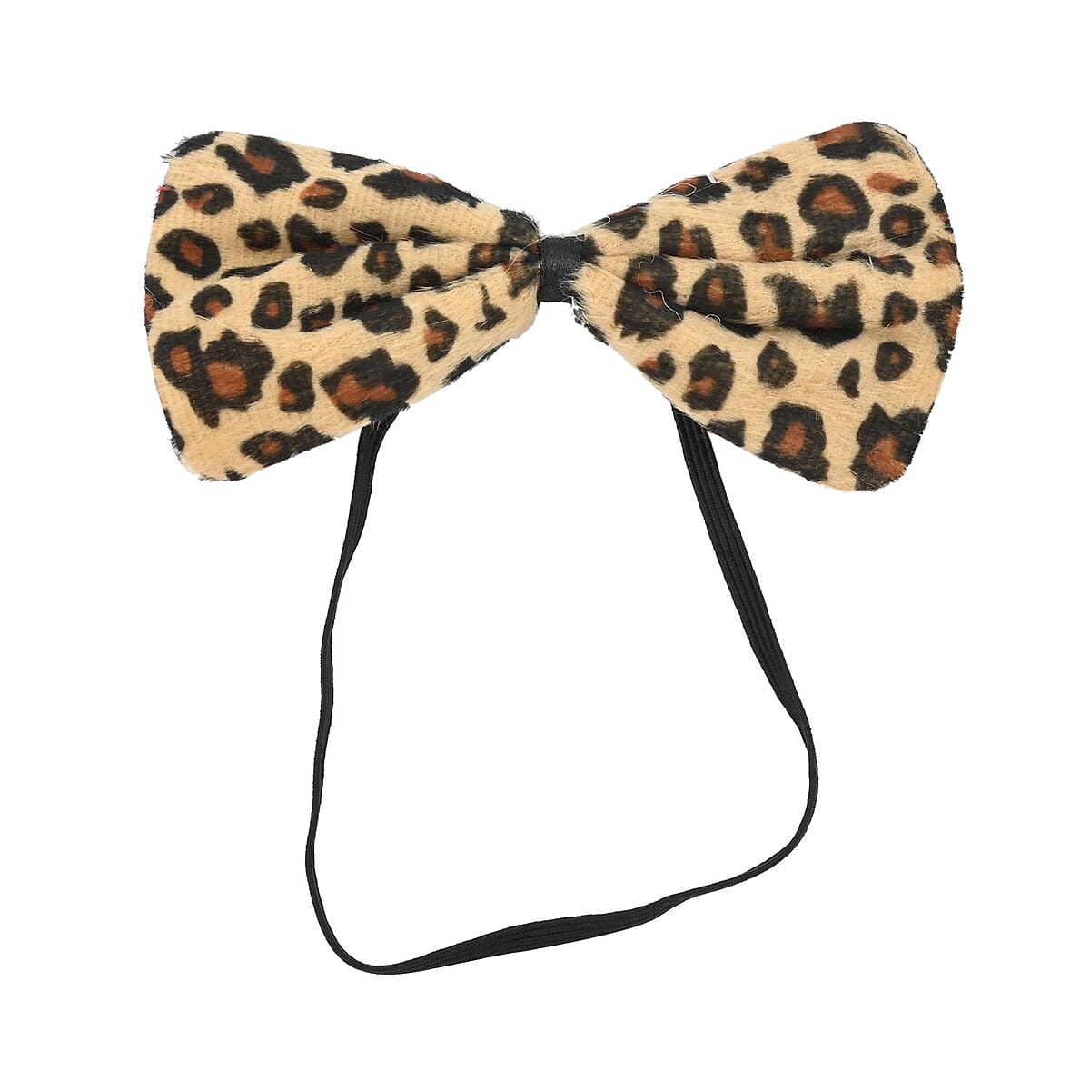 Halloween- Cheetah Costume 3pc Plush set (Includes Ears Headband/bowtie/tail) image number 2