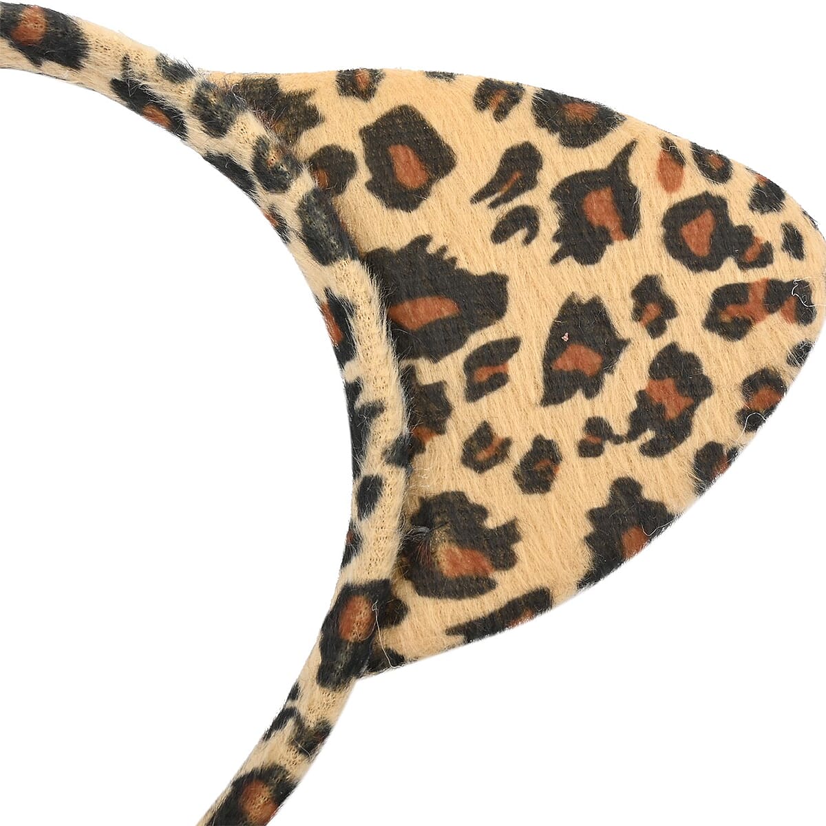 Halloween- Cheetah Costume 3pc Plush set (Includes Ears Headband/bowtie/tail) image number 6