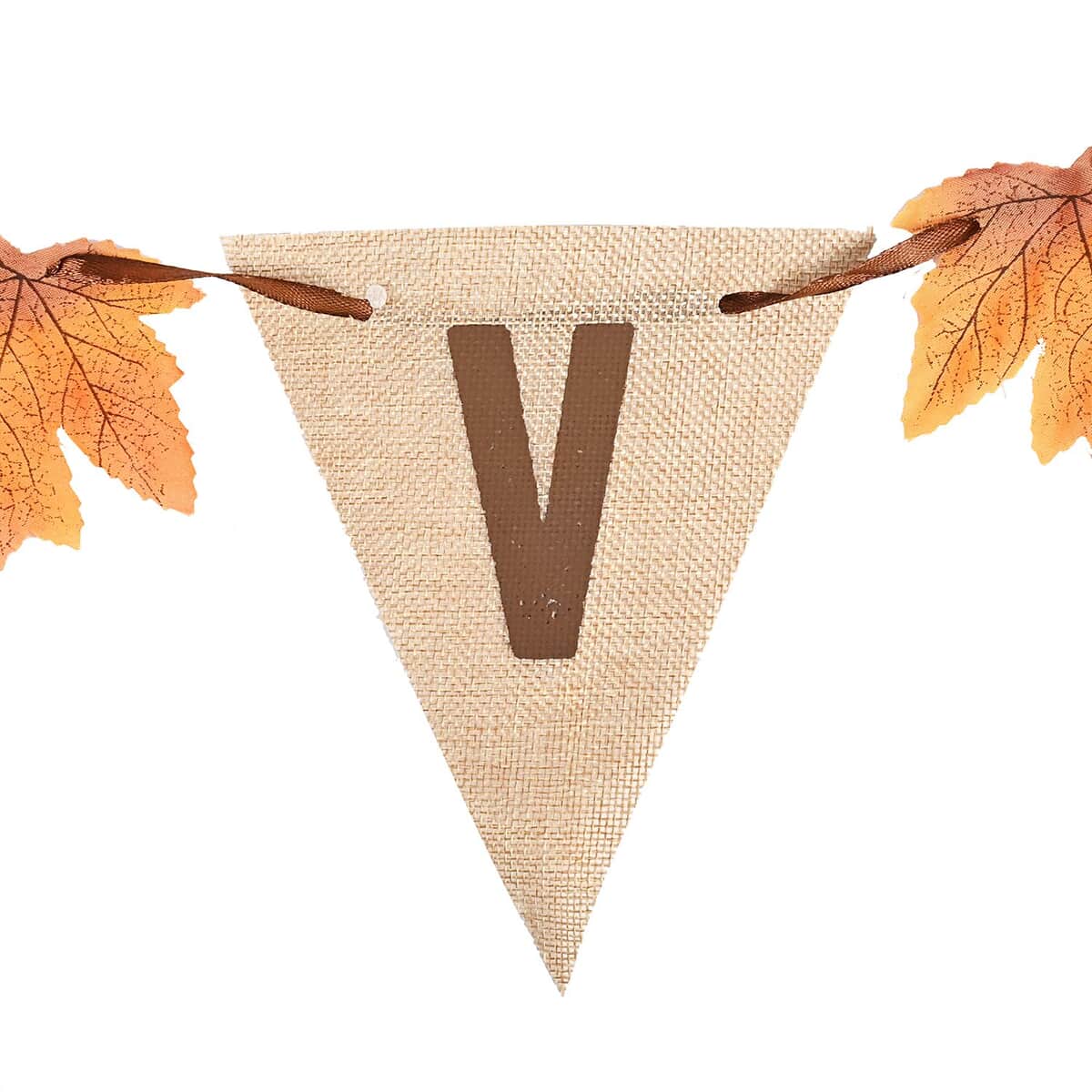 Thanksgiving Burlap Harvest Banner (Fall Decor) image number 4
