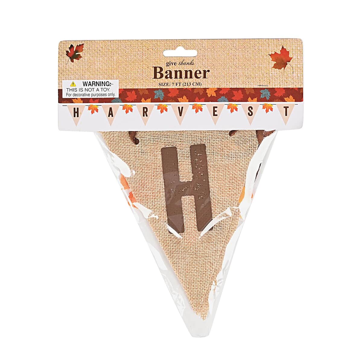 Thanksgiving Burlap Harvest Banner (Fall Decor) image number 5