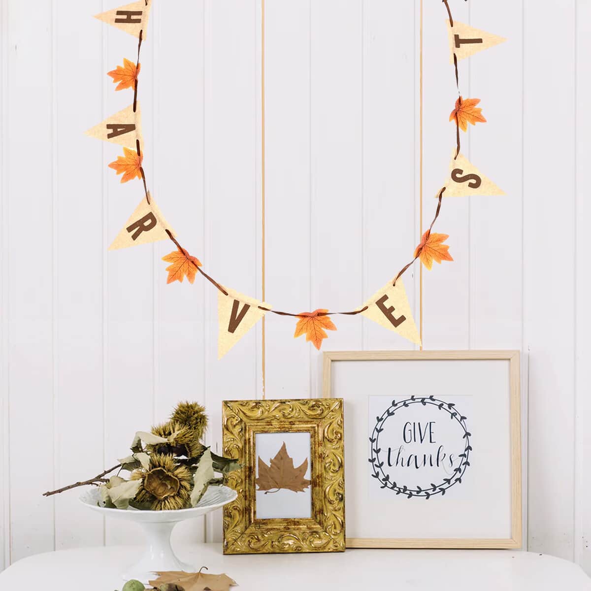 Thanksgiving Fall Decor Banner image number 1