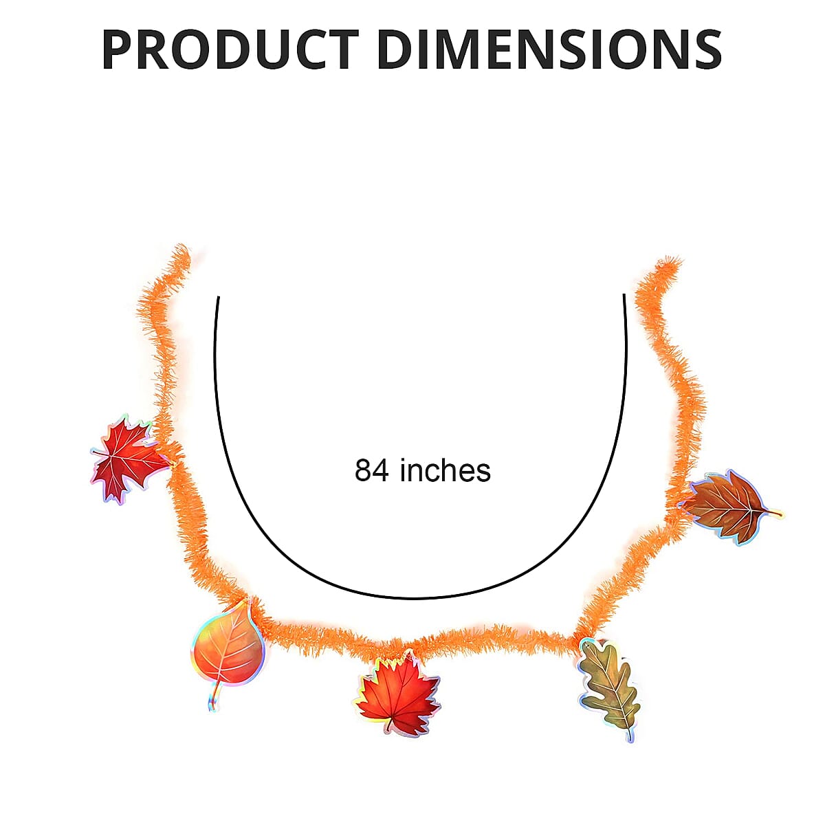 Autumn Leaves Hanging Banner (Fall Decor) image number 3