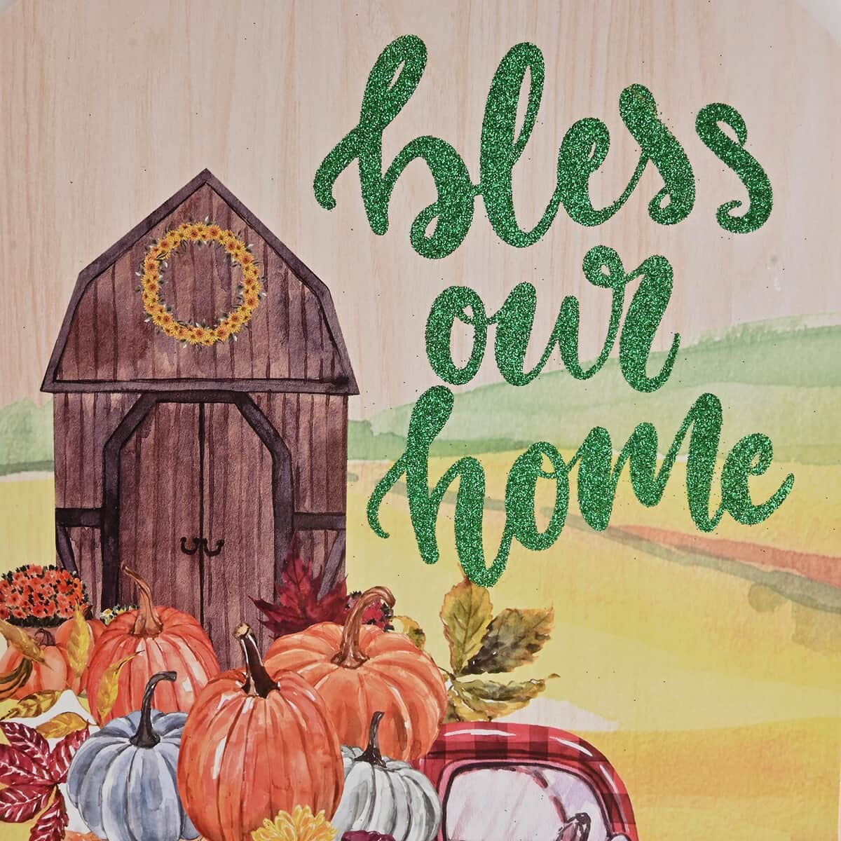 Bless Our Home Wall Plaque (Fall Decor) image number 4