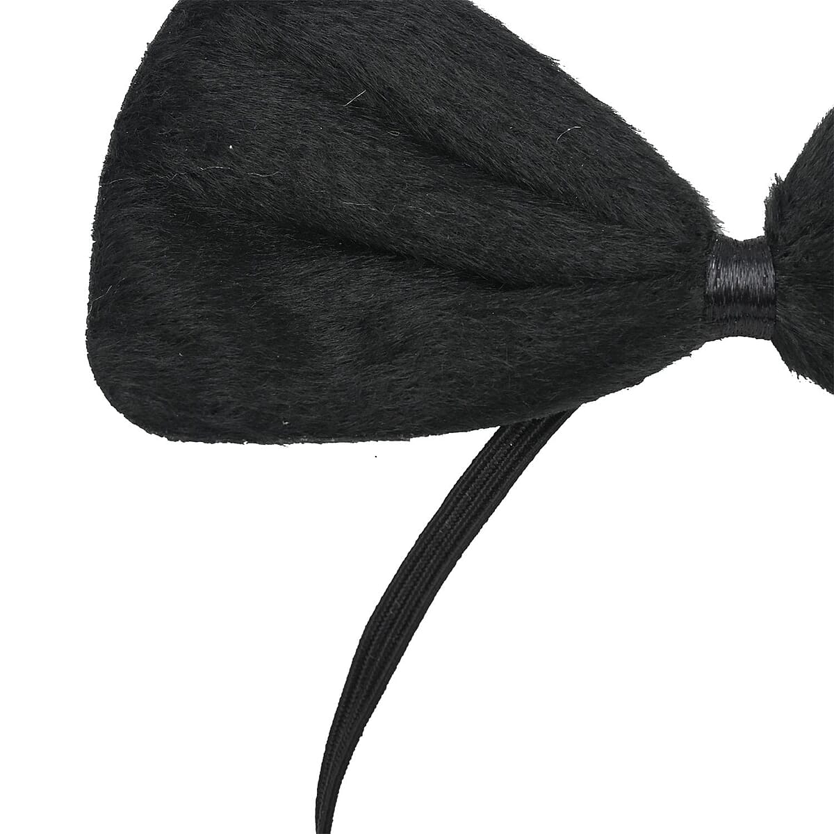 Halloween- Black Cat Costume 3pc Plush set (Includes Ears Headband/bowtie/tail) image number 4