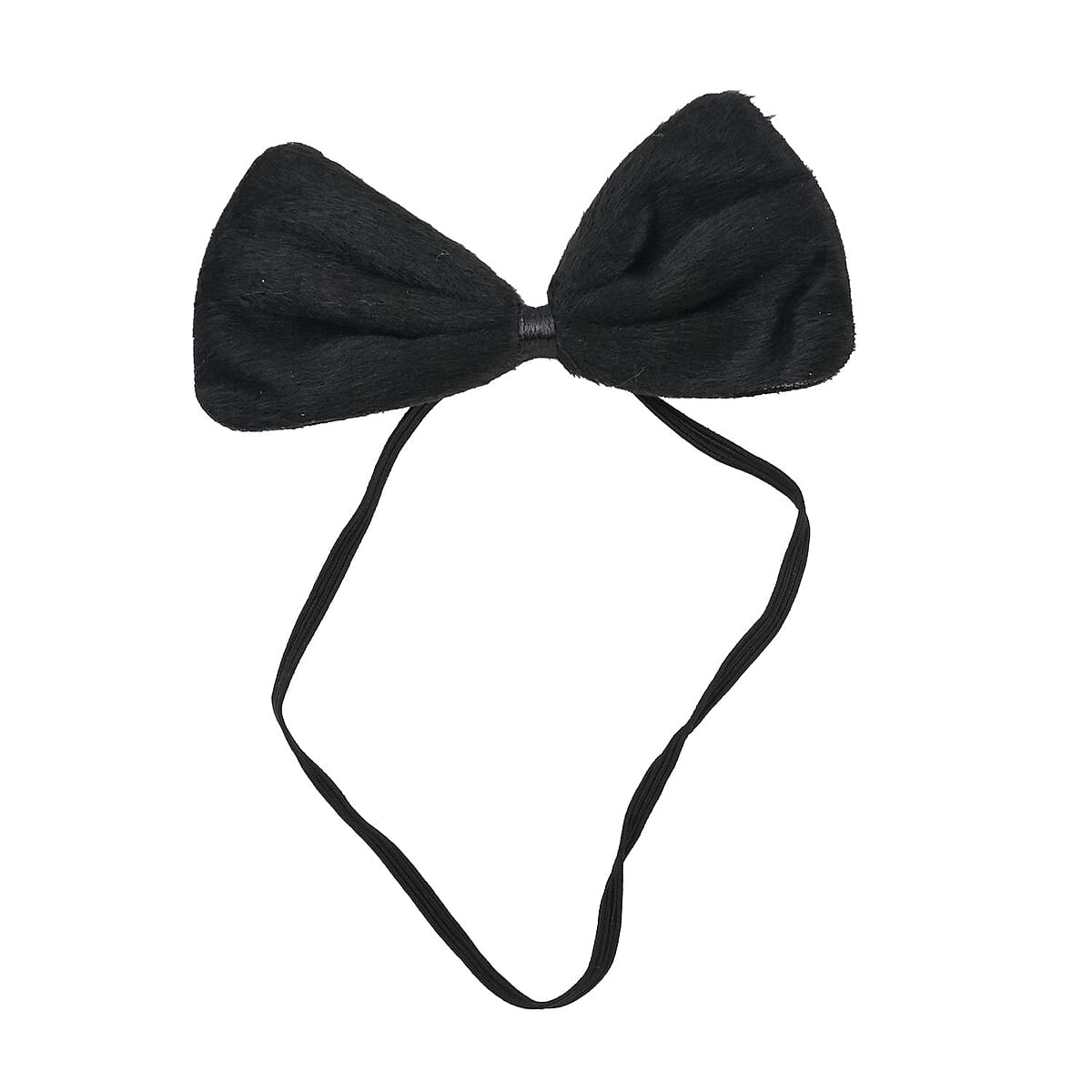 Halloween- Black Cat Costume 3pc Plush set (Includes Ears Headband/bowtie/tail) image number 5