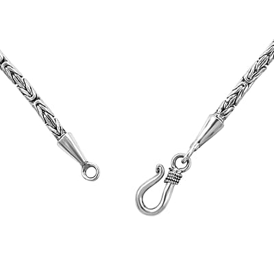 Bali Legacy Sterling Silver Borobudur Necklace 36 Inches 41.1 Grams