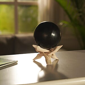 Handcrafted Natural Color Wooden Tripod Cobra Stand