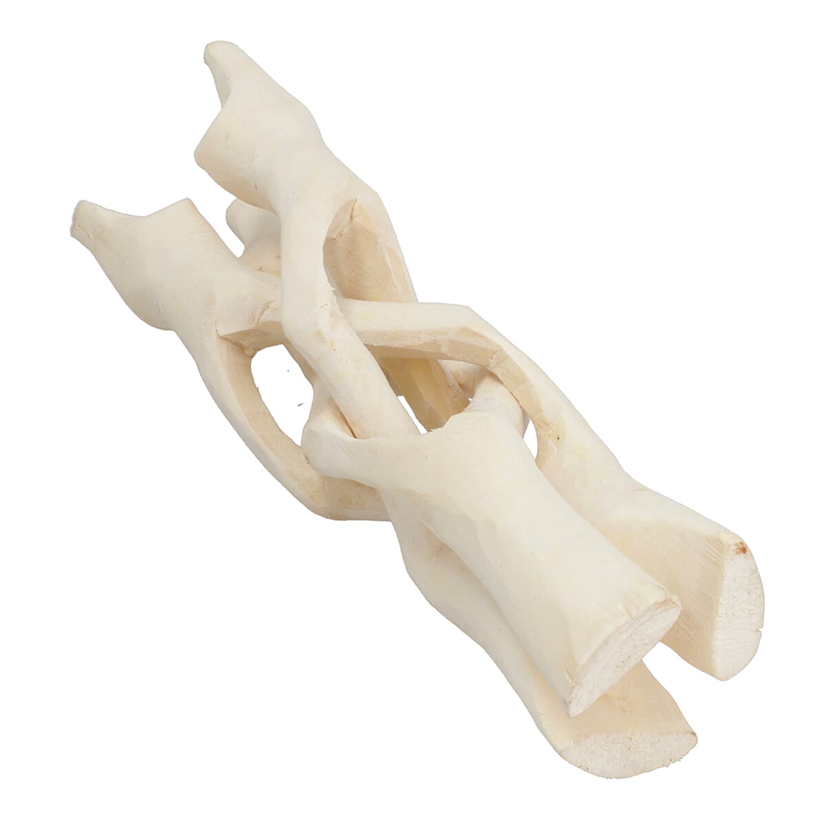 Handcrafted Natural Wooden Tripod Stand 8 Inches image number 3