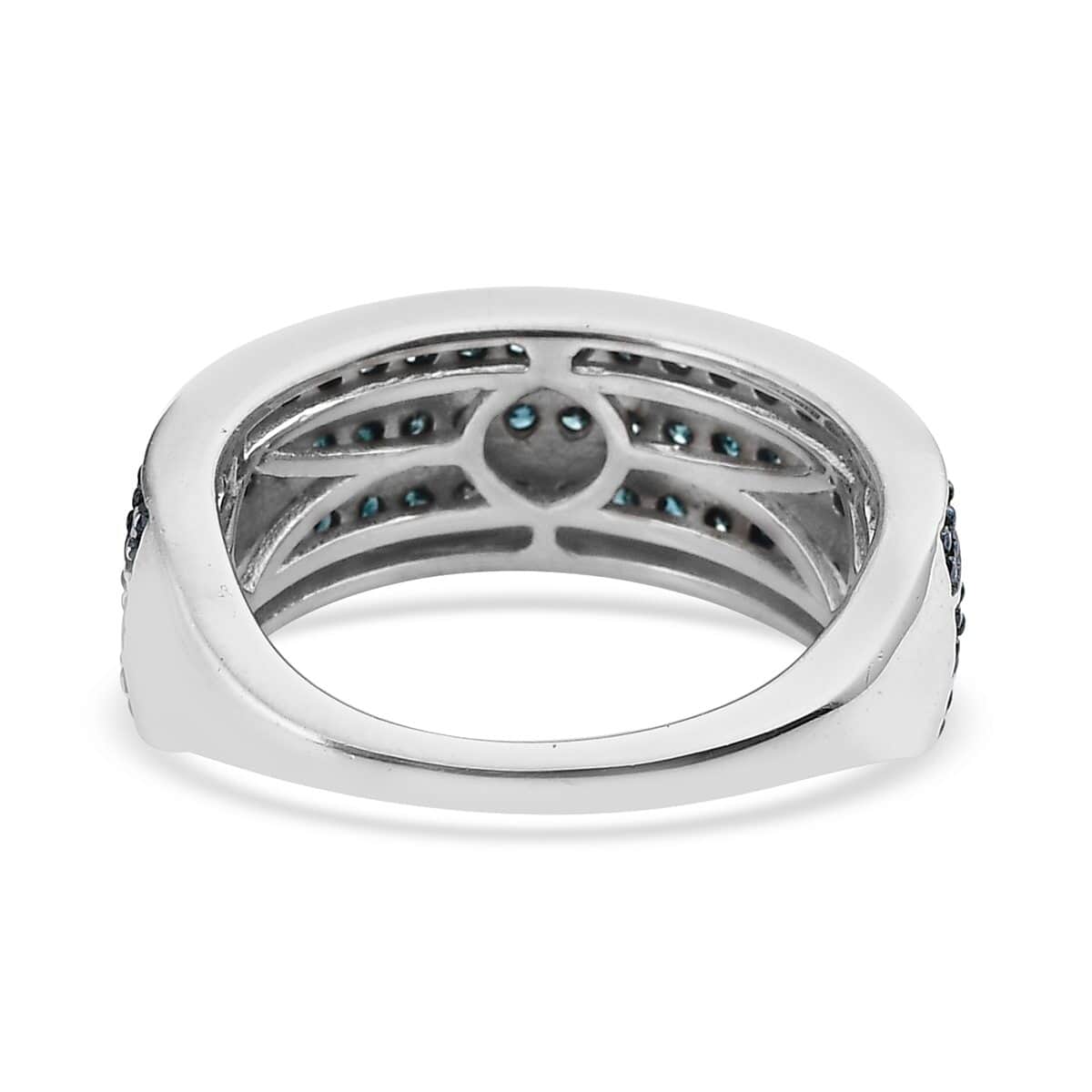 BLue Diamond Ring Size 6 (Size 6) image number 4