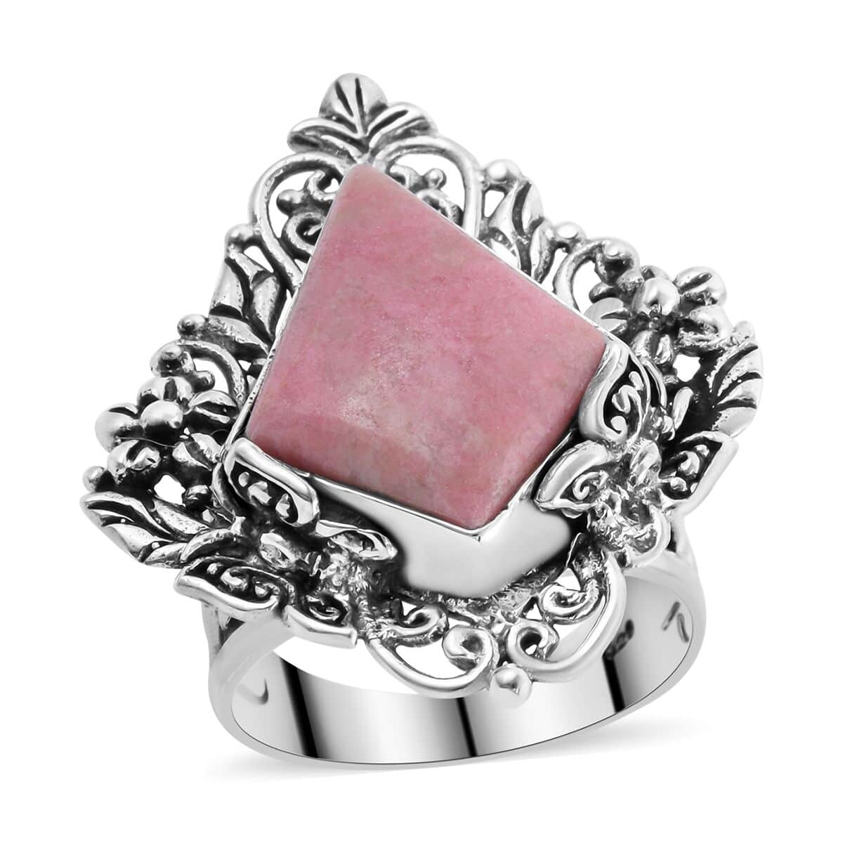BALI LEGACY Norwegian Thulite Ring in Sterling Silver (Size 10.0) 10 Grams 10.00 ctw image number 0