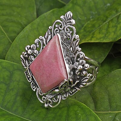 Bali Legacy Norwegian Thulite Ring in Sterling Silver (Size 10.0) 7.50 Grams 10.00 ctw