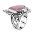 BALI LEGACY Norwegian Thulite Ring in Sterling Silver (Size 10.0) 7.50 Grams 10.00 ctw image number 3