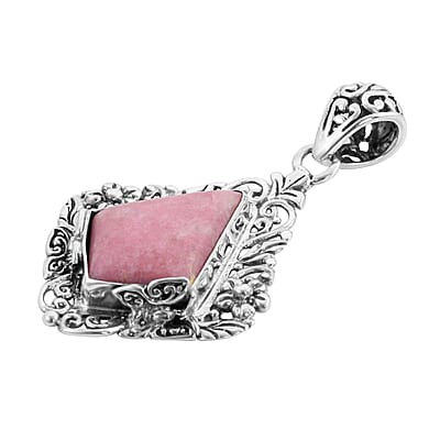Bali Legacy Norwegian Thulite Pendant in Sterling Silver 7 Grams 10.00 ctw