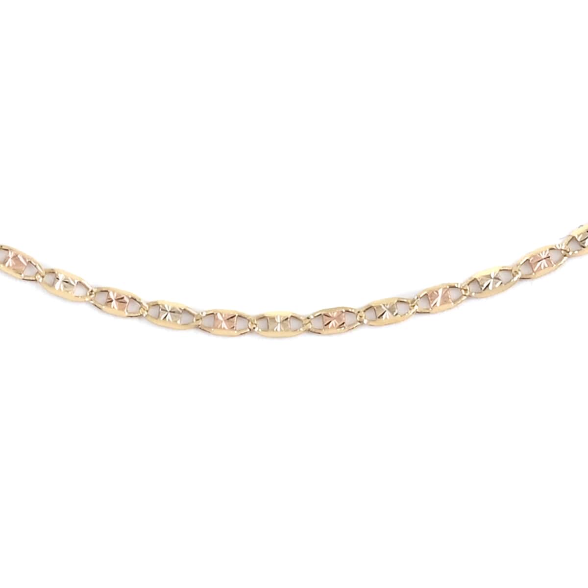 NEW YORK CLOSEOUT DEAL Italian 14K Yellow Gold 1.4mm Valentino Chain Necklace 20 Inches 1.90 Grams image number 0