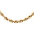 NEW YORK CLOSEOUT DEAL Italian 10K Yellow Gold 4mm Rope Chain Necklace 24 Inches 7.40 Grams image number 0