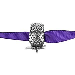 HALLMARK Owl Charm in Stainless Steel